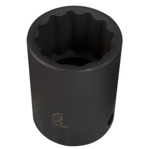 Sunex 1/2" Drive 12 Point Standard Impact Socket 17mm (217ZM)