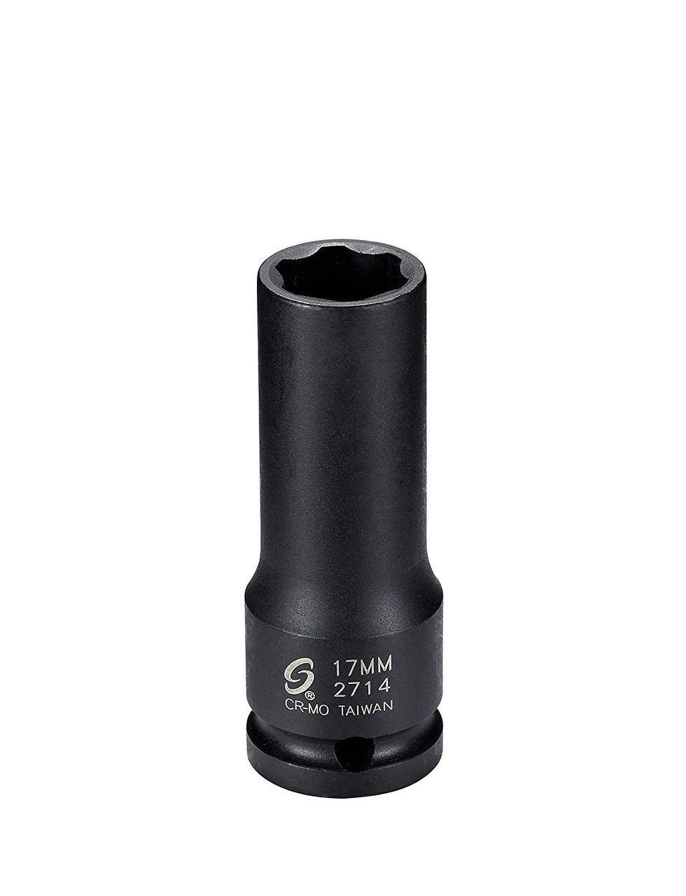 Sunex Tools 1/2" Drive 17mm Extra Thin Wall Lug Impact Socket (2714)