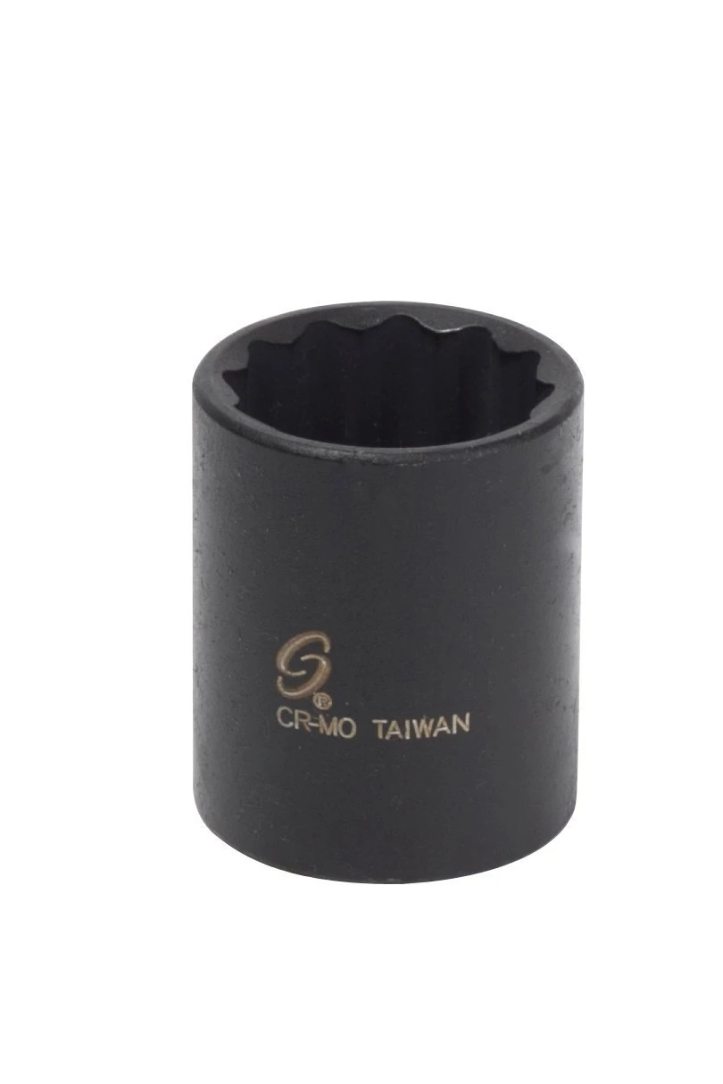 Sunex Tools 3/8-Inch Drive 13mm 12-Point Metric Impact Socket (313MZ)