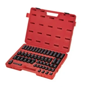 Sunex Tools 51 Piece Metric Master Impact Socket Set, 3/8" Drive (3351)