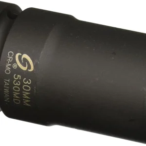 Sunex Tools 3/4" Drive 6-Point Impact Socket, 55mm (455M)