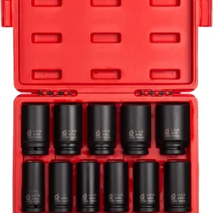 Sunex Tools 3/4" Drive 14 Piece Deep Impact Socket Set (4638)
