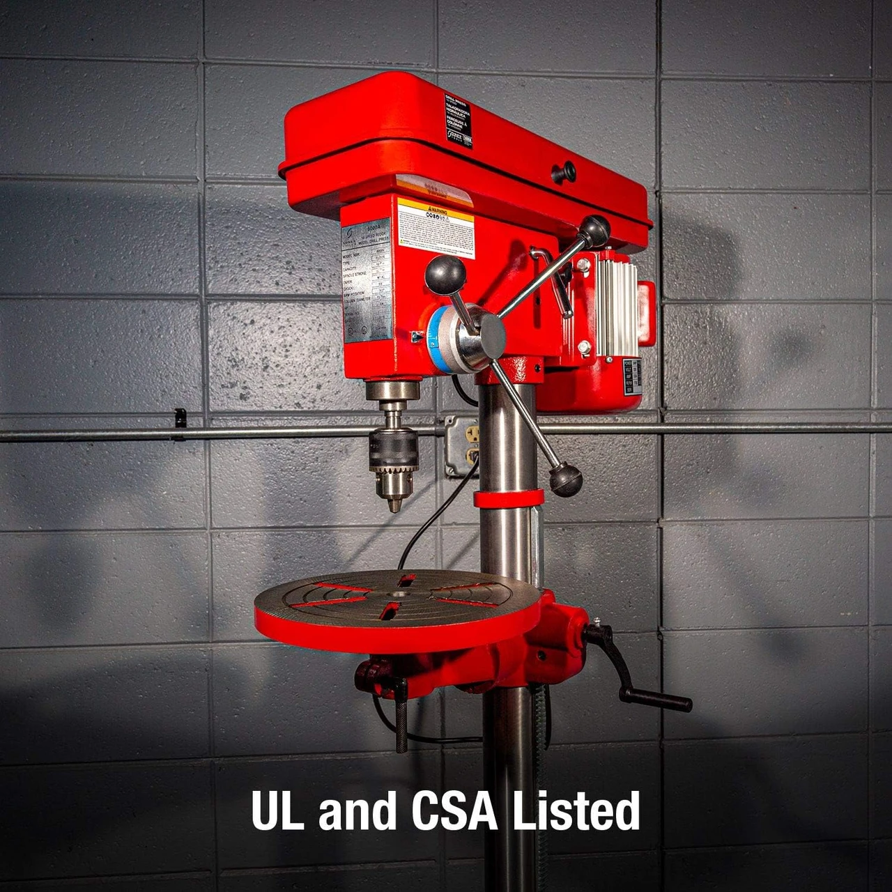 Sunex 16 Speed Drill Press with 3/4 HP Motor (5000A) — product image 5