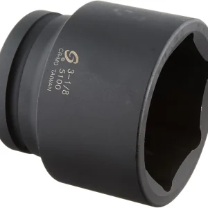 Sunex 1" Drive Standard 6 Point Impact Socket 3-1/8" (5100)
