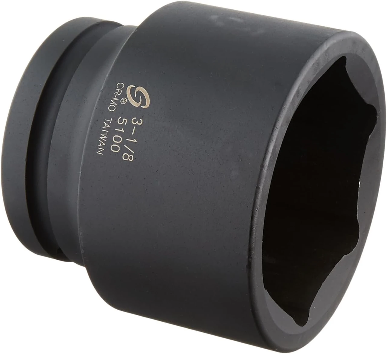 Sunex 1" Drive Standard 6 Point Impact Socket 3-1/8" (5100)