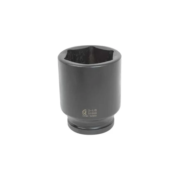 Sunex 1" Drive Deep 6 Point Impact Socket - 3-1/8" (5100D)