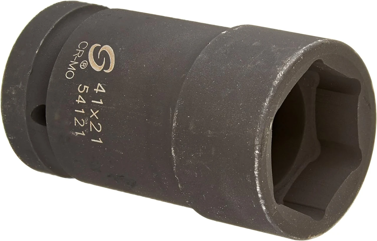 Sunex 1" Drive Combination Budd Wheel Impact Socket 41mm x 21mm (54121) — product image 2