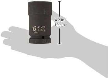 Sunex 1" Drive Combination Budd Wheel Impact Socket 41mm x 21mm (54121) — product image 8