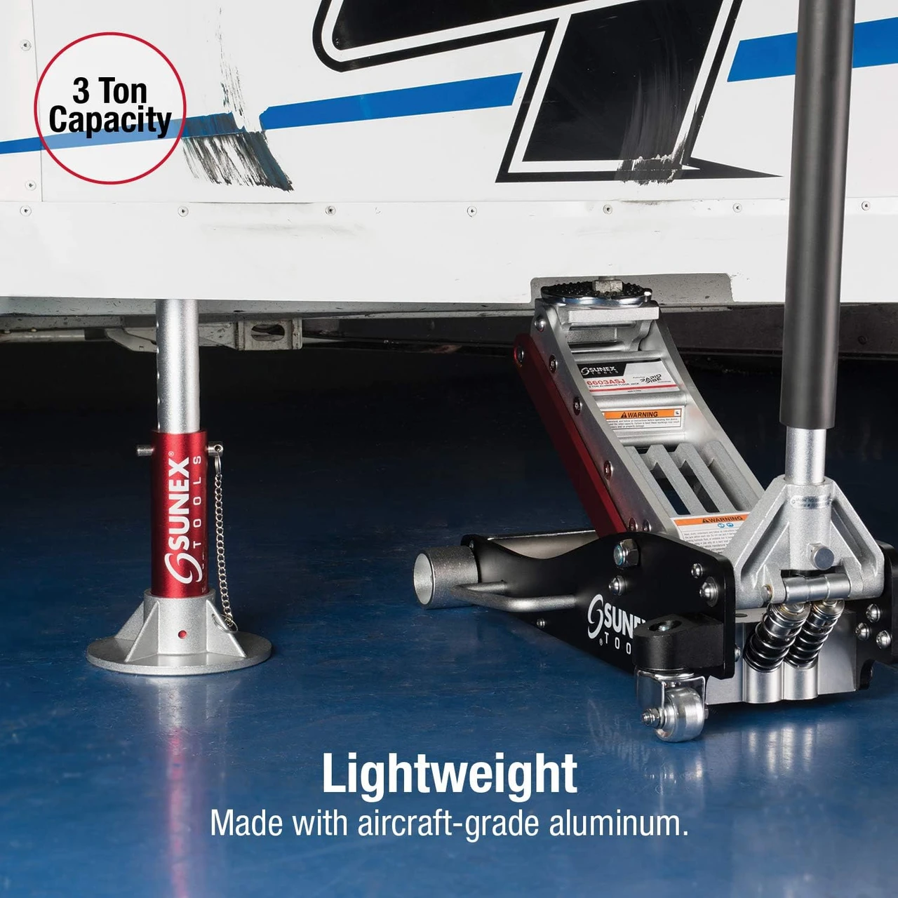 Sunex Tools 3 Ton Aluminum Floor Jack (6603ASJ) — product image 4