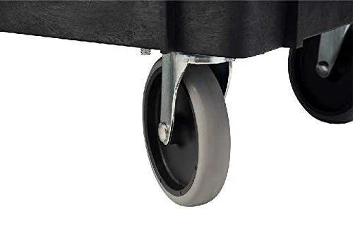 Sunex Large Plastic Utility Cart with Heavy-Duty Wheels (8036) — product image 4