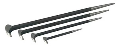 Sunex 4 Piece Rolling Head Pry Bar Set (9804)