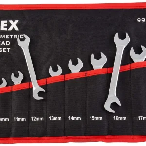 Sunex Tools 14-Piece Metric Angle Head Wrench Set (9914MA)