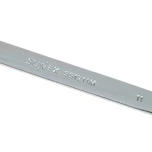 Sunex 11 mm Fully Polished V-Groove Combination Wrench (991711MA)