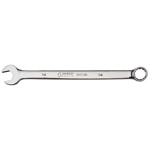 Sunex 14mm Full Polish V-Groove Combination Wrench (991714MA)