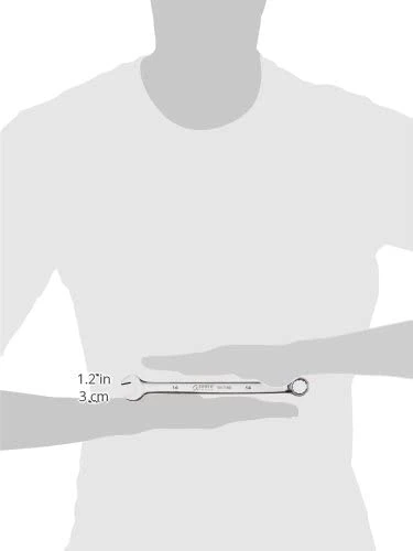Sunex 14mm Full Polish V-Groove Combination Wrench (991714MA) — product image 2