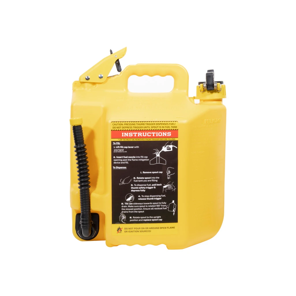 SureCan Diesel Fuel Container 5-Gallon Rotating Flexible Spout (SUR5SFD2) — product image 6