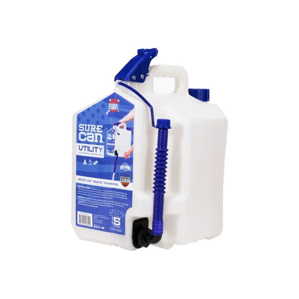 SureCan 5-Gallon Utility Tank Multipurpose 180 Deg Rotating Nozzle (SUR50U1)