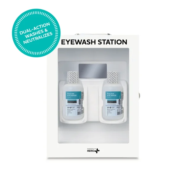 Surefill 16oz Emergency Eyewash Station Wall Cabinet (SFCESUS)