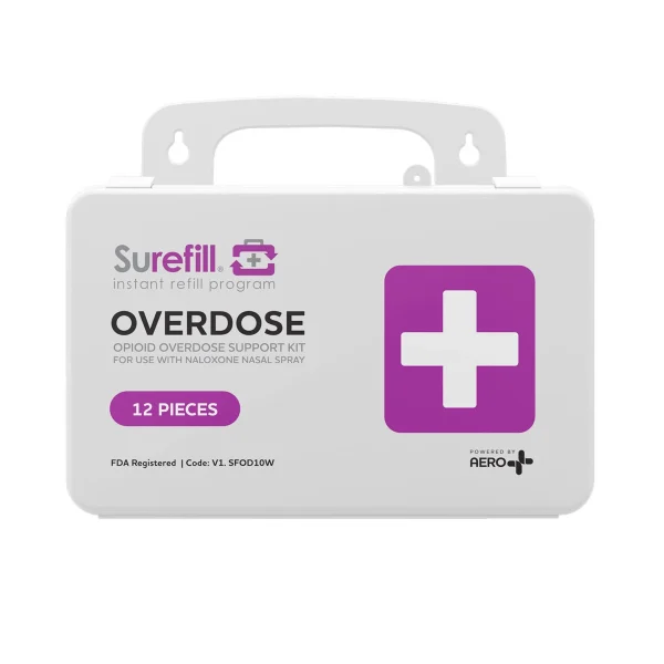 Surefill Opioid Overdose Kit - Plastic Case (SFOD10WN)