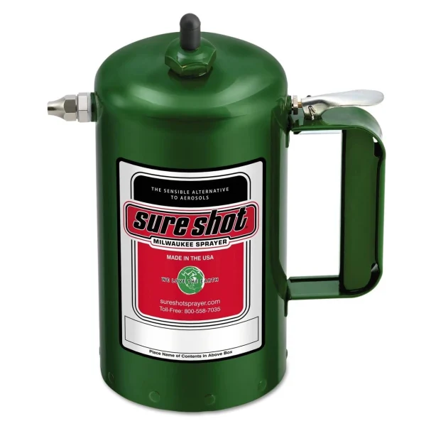 Sureshot 1 Quart Enameled Steel Sprayer - Industrial Grade, Lightweight (A1000G)