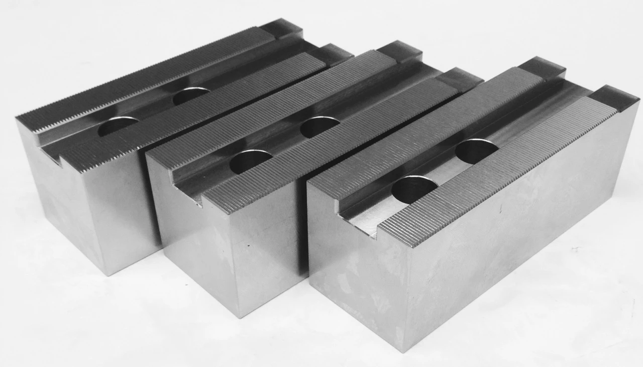 TAIKI 15" 3 Piece 1.5mm x 60�� 25.5mm Steel Soft Jaw (3900-4696)