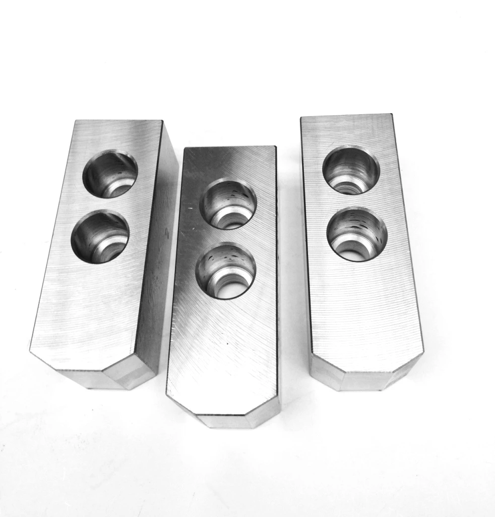 TAIKI 8" 3 Piece 1.5mm x 60�� Steel Soft Jaw Set (3900-4688) — product image 3