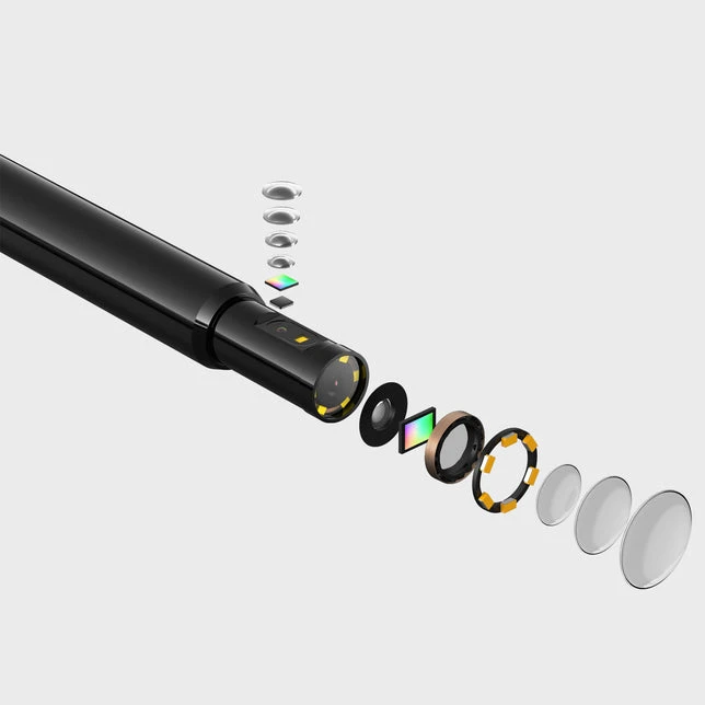 Teslong NTS300 Inspection Camera 9.5mm 360 Degree Dual Rotating Lens 1 Meter - 3.2ft (NTS300D8RL1) — product image 3