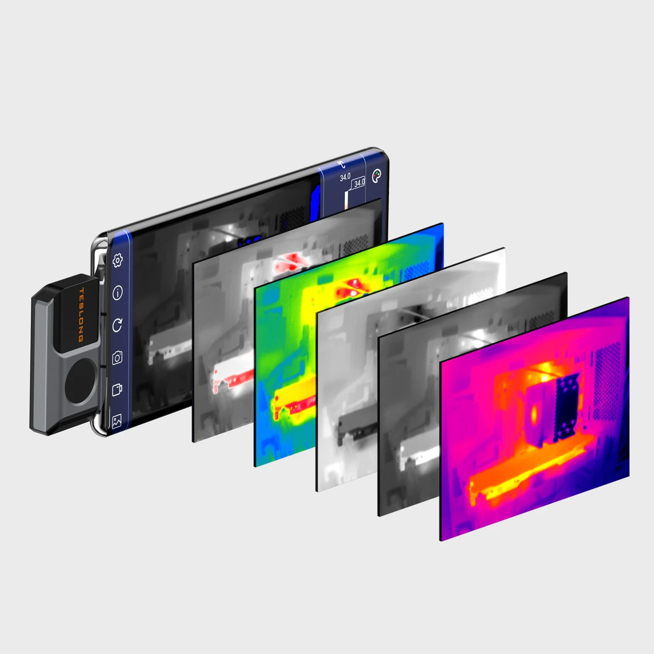 Teslong TTM260P Pocket Thermal Infrared Camera — product image 5