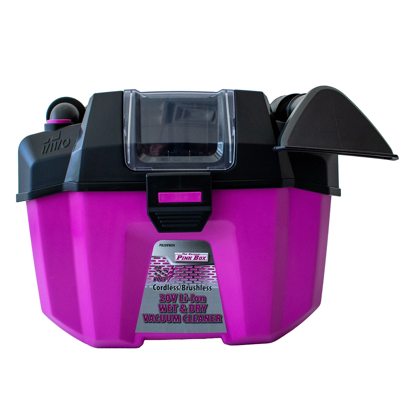 The Original Pink Box 20V 2.6 Gallon Wet/Dry Vacuum (PB20VWDV)