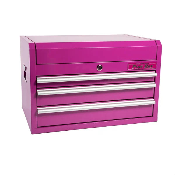 The Original Pink Box Pink 26-Inch 3-Drawer Top Chest (PB2603CSC)