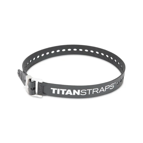 Titan Straps Titan Industrial Straps, 70 Lb Load, 20" Length - Black (TS-0925-BLK)