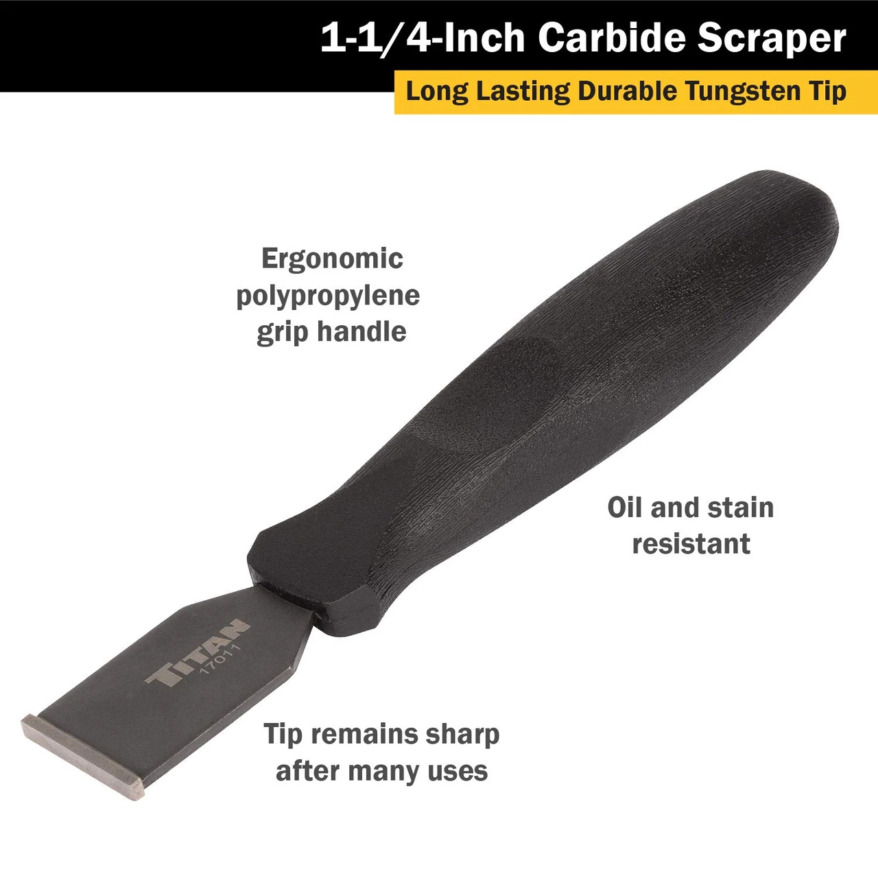 Titan Tools 1-1/4" Carbide Scraper (17011) — product image 2