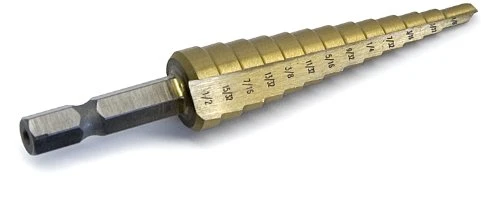 Titan Tools 1/8" to 1/2" #1 Step Drill Bit (16501)