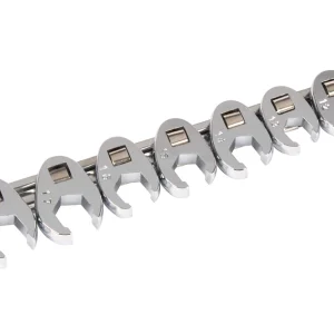 Titan Tools 10pc 3/8" Drive MM Flare Nut Crowsfoot Wrench Set (17297)