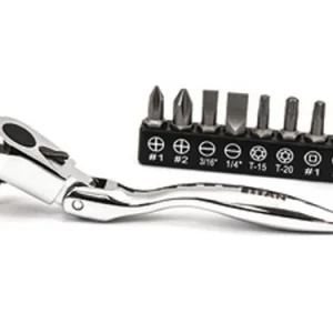 Titan Tools Micro Flex Ratchet Driver Tool Set (11212)