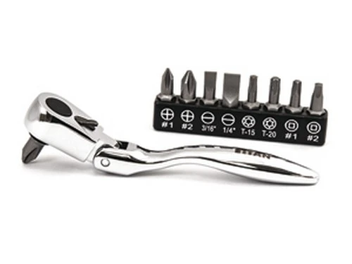 Titan Tools Micro Flex Ratchet Driver Tool Set (11212)