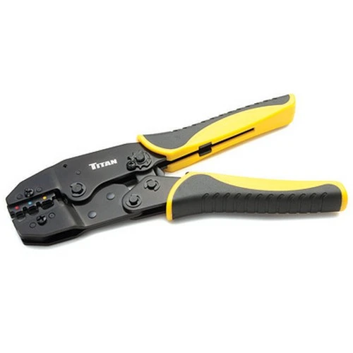 Titan Tools Ratcheting Wire Terminal Crimper (11477)