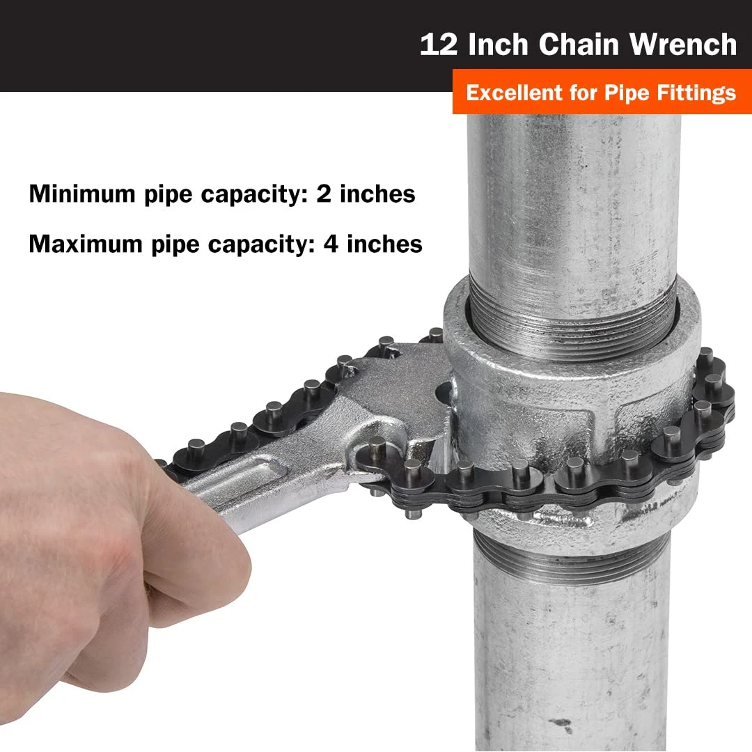 Titan Tools 12" Chain Wrench (21370) — product image 5