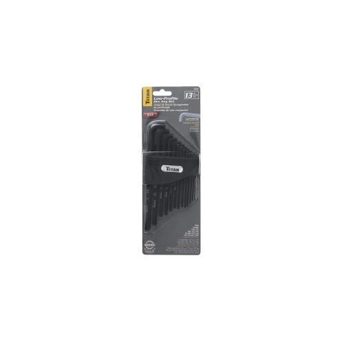 Titan Tools 13pc SAE Low Profile Hex Key Set (12737) — product image 2