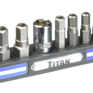 Titan Tools 13pc Tamper Resistant Metric Hex Bit Socket Set (16136)