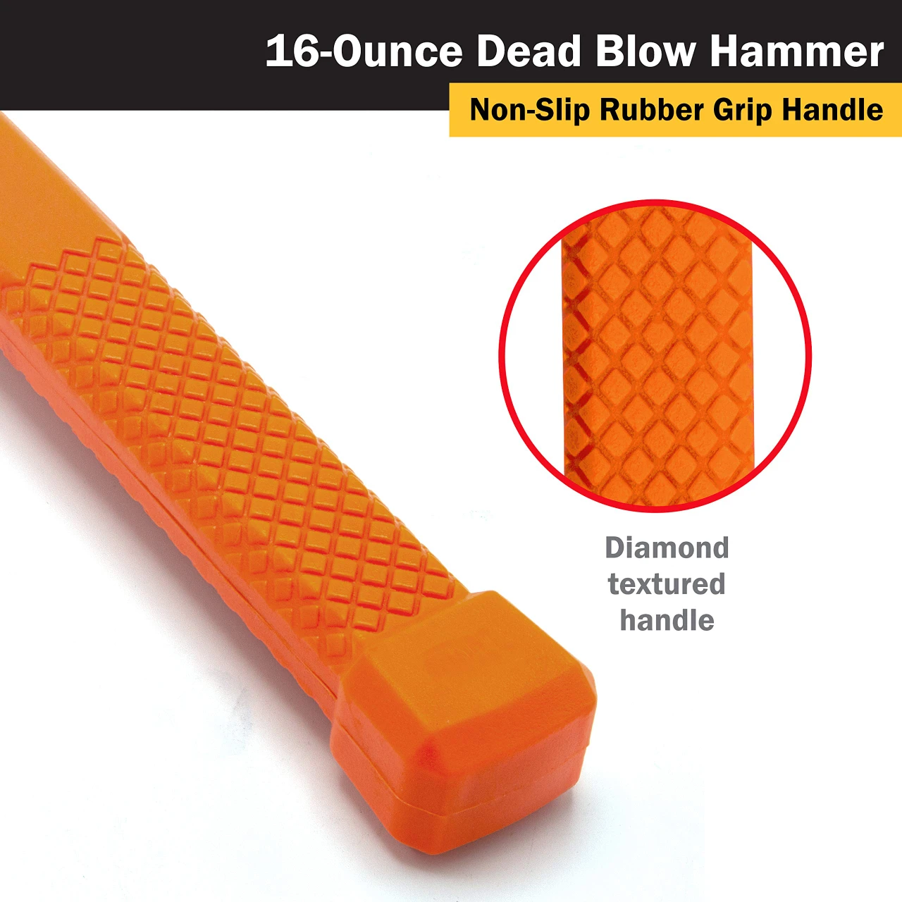 Titan Tools 16 oz. Dead Blow Hammer (63116) — product image 5