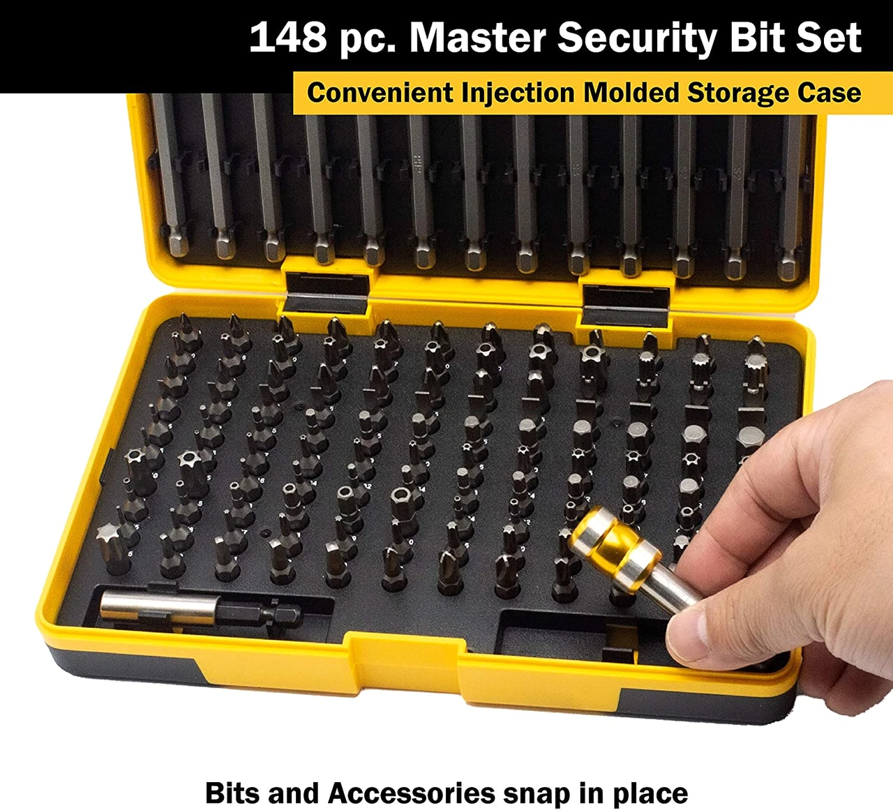 Titan Tools Master Security Bit Set 148-Piece (16148) — product image 2
