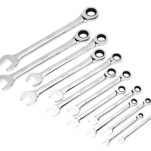 Titan Tools Ratcheting SAE Combination Wrench Set 13-Piece (17354)
