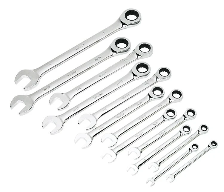 Titan Tools Ratcheting SAE Combination Wrench Set 13-Piece (17354)