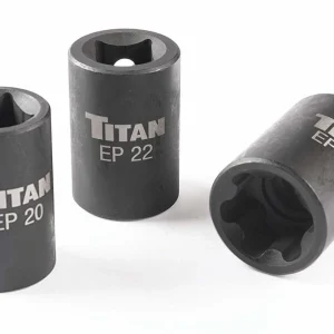 Titan Tools External Torx Plus Socket Set 3-Piece (17414)