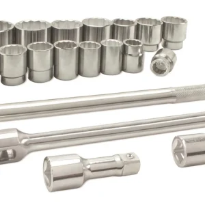 Titan Tools Metric Socket Set 3/4" Drive 21-Piece (18189)
