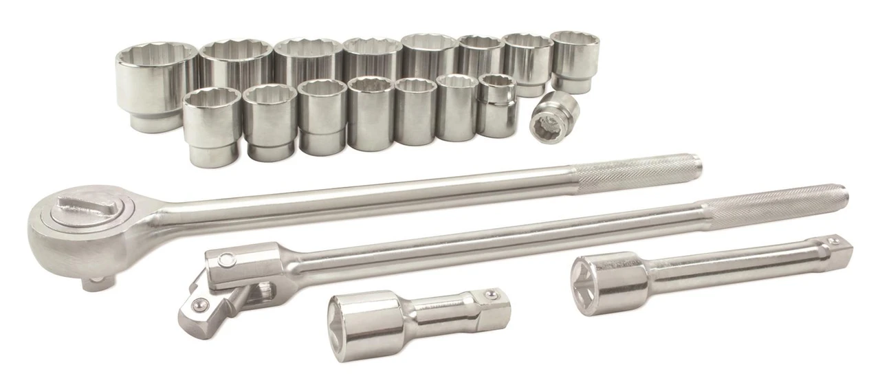 Titan Tools Metric Socket Set 3/4" Drive 21-Piece (18189)