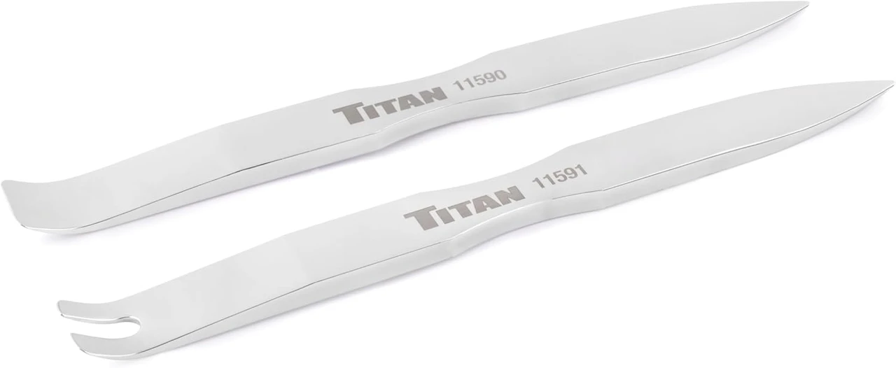 Titan Tools 2-Piece 7" Pry Tool Set (11592)