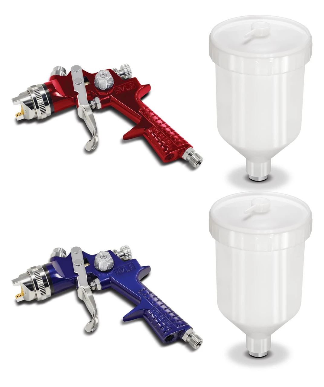 Titan Tools 2-Piece HVLP Gravity Feed Spray Gun Sets (85239) — product image 2