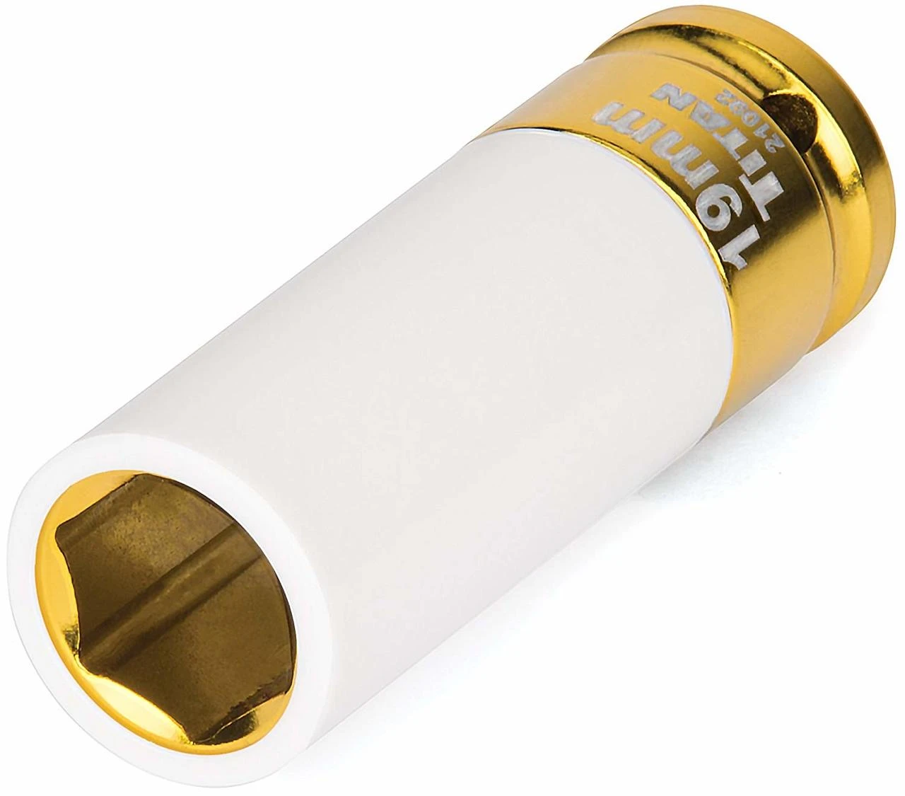 Titan Tools Non-Marring Deep Lug Nut Socket 1/2" Drive 19mm (21092)